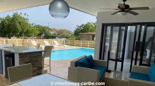photos for SOSUA: MODERN 2-BED VILLA WITH POOL-BAR AND BBQ IN A 1A RESIDENTIAL COMPLEX