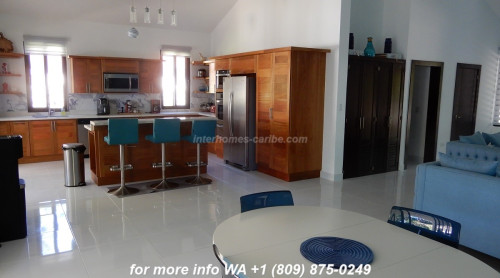 photos for SOSUA: NEWLY BUILT, TOP-EQUIPPED VILLA WITH GUEST HOUSE AND LARGE CORNER LOT