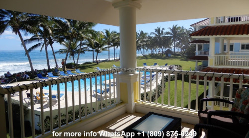 photos for SOLD - CABARETE: FIRST-LINE ON THE BEACH, EXCLUSIVE 2-BEDROOM APARTMENT