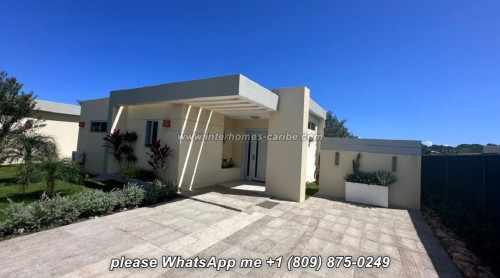thumbnail for SOSUA: 3-BEDROOM VILLA WITH SPACIOUS TERRACE, QUIET LOCATION AND PARTIAL SEA VIEWS